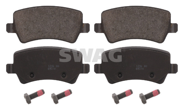 Kit pastiglie freno, Freno a disco - 50 91 6625 SWAG
